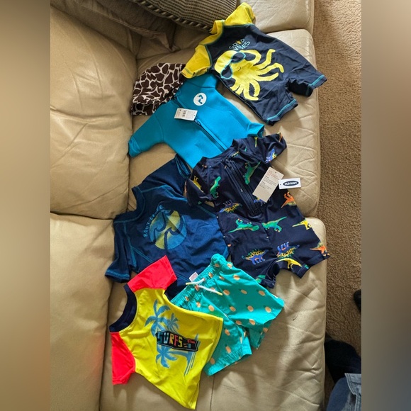8 Boys Swim wear / Summer lot - Picture 1 of 1
